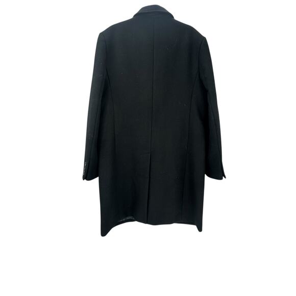 J.Crew Men's Black Wool Blend Thompson Topcoat Black Size 40 NWT - Picture 13 of 13